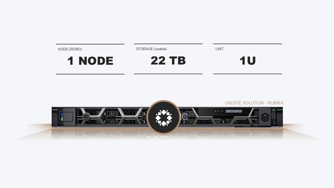 Cristie Solution Rubrik ROBO v5